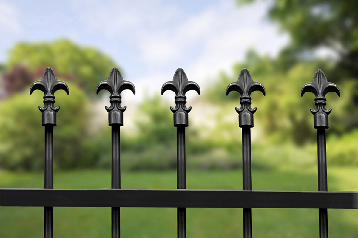 ColourRail Fleur de Lys Top Black 1