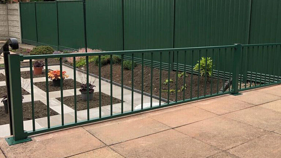 ColourRail Flat Top Green 1